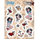 Stickers fluff suzy sailor multi pack marine pinup combo KC147