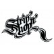 Sticker SNS StripnShop signature black on with