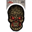 Sticker Skulls bones death skull day of the dead JA198