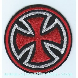 Patch croix de malte ou de fer indépendent red iron cross