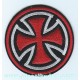 Patch croix de malte ou de fer indépendent red iron cross