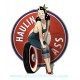 Sticker pinup haulin ass sexy mecano girl oldschool old Pinup 48