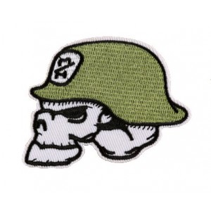 Patch ecusson skull german army tete de mort armée allemande