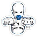 sticker dont hate baby tattoo baby 1