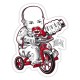 oldschool tattoo Sticker Aufkleber JA421