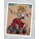 Sticker rockabilly girl on rod ellie may sexy pinup cartoon 3