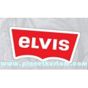 Sticker elvis parodie pub logo levis rock'n'roll rockers 9