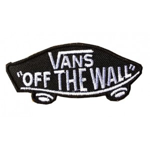 Patch ecusson vans themocollant off the wall skate skateboard surf