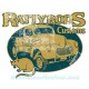 Sticker ratty rods custom rat used patina hoodride rats 22