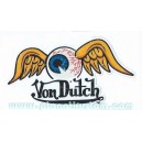 Sticker vondutch flying eye ball signature originale colors von dutch 10