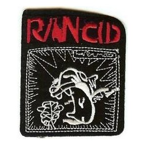 Patch ecusson thermocollant Rancid band punk rock USA