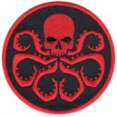 Patch ecusson thermocollant red skull marvel comics hydra 