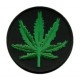 Patch ecusson feuille cannabis ganga kana kanabis chanvre