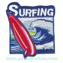 Patch ecusson thermocollant surfing surf wave vague 