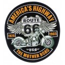 Patch americas highway route 66 the mother road usa grande taille