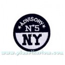 Patch ecusson thermocollant advisory n 5 NY newyork