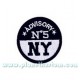 Patch ecusson thermocollant advisory n 5 NY newyork