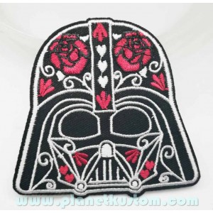 Patch ecusson casque dark vador darth vader sugar skull star wars