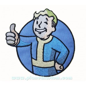 Patch ecusson logo personnage fallout video game zombie geek