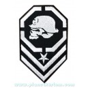 Patch ecusson skull german army tete de mort armée allemande