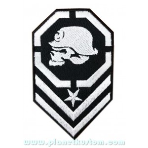 Patch ecusson skull german army metal mulisha armée allemande