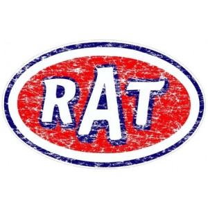 Sticker rat parodie STP used usé moyen rats 32