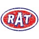 Sticker rat parodie STP used usé moyen rats 32