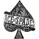 Sticker ace of spades moyen as de pique used rats