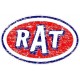Sticker rat parodie STP used usé moyen rats 32