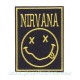 Patch ecusson thermocollant nirvana band grunge garage USA rectangle