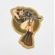 Patch ecusson scratch military pin up sexy commando marine army