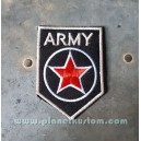 Patch ecusson thermocollant army red star etoile rouge armée USA 