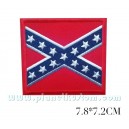 Patch ecusson drapeau rebel sudiste confédéré general lee redneck sud