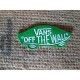 Patch ecusson vans themocollant off the wall skate skateboard green vert