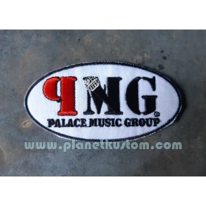 Patch ecusson thermocollant palace music group PMG maison disque