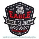 Patch ecusson biker eagle aigle race 3 team motorcycle one 