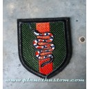 Patch ecusson thermocollant fanion army military red sneek commando
