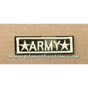 Patch ecusson thermocollant army camou star etoiles