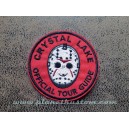 Patch ecusson thermocollant crystal lake official tour guide vendredi 13 