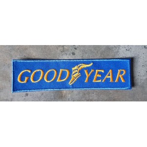 Patch goodyear blueand gold racing drag oldschool