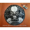patch ecusson thermocollant grande taille skull ghost rider hotroder