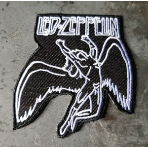 Patch ecusson thermocollant led zeppelin rock band english ange