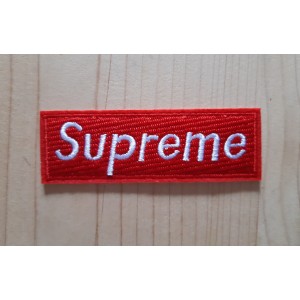 Patch ecusson thermocollant supreme logo