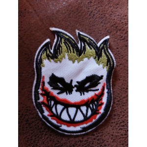 Patch ecusson thermocollant the joker DC comics spitfire logo skate