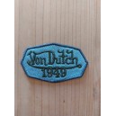 Patch ecusson von Dutch 1949 octogone signature aubergine old stock