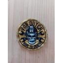 Patch ecusson von Dutch skull motorcycles kustom old stock