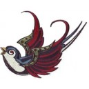 Grand Patch Hirondelle Droite