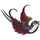 Grand Patch Hirondelle Droite