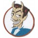 Patch devil man blue