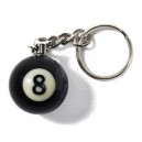 Porte clef 8 ball key chain